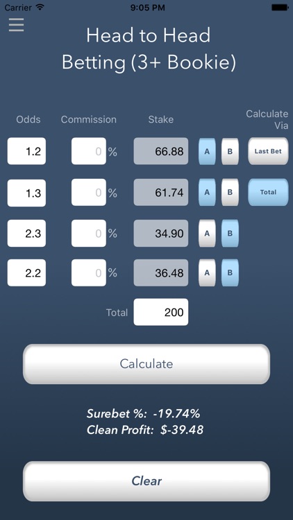Betting Calculator screenshot-3