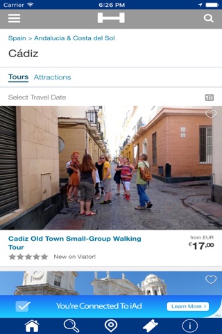 Cadiz Hotels + Compare and Booking Hotel for Tonight with map and travel tour screenshot 2