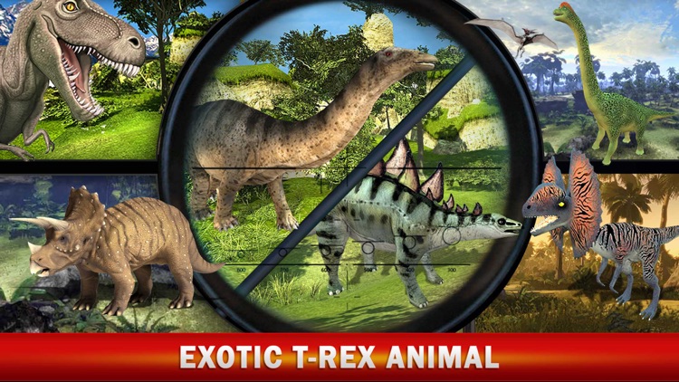 Dinosaur Hunter Pro 2016: T-Rex Wild Animals Rifle Shooting Hunting Simulator screenshot-3
