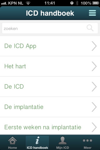 ICD App screenshot 2