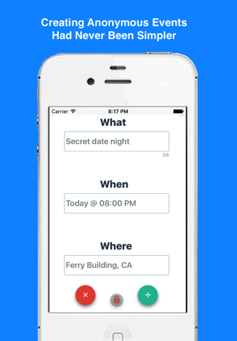 Difalt - Create, Find And Join Events Anonymously screenshot 3