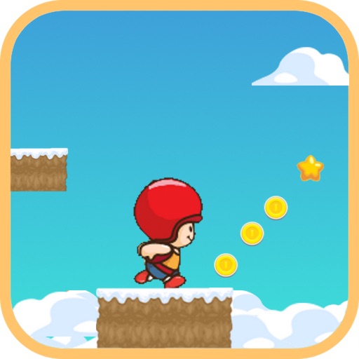 Blocky Snow Run iOS App
