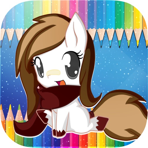 My Pony Coloring Pages iOS App