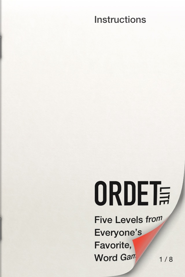 Ordet Lite: Five Levels from the Word Game screenshot 3