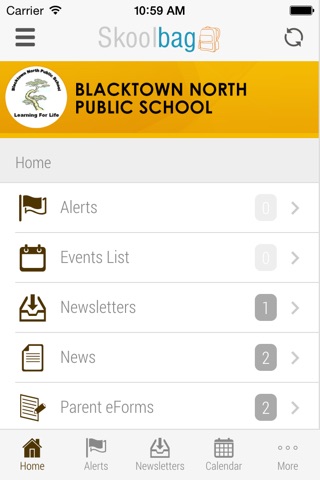 Blacktown North Public School - Skoolbag screenshot 2
