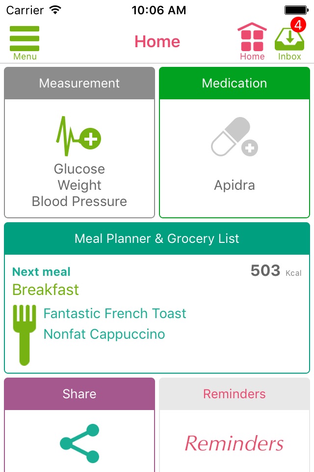 Diabetes App - myDiabeticAlert screenshot 2