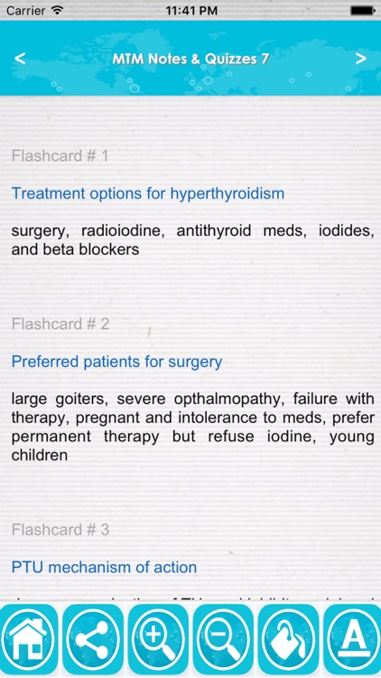 MTM Exam Review App - Study Notes, Quiz & concepts