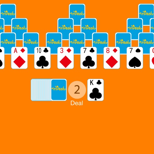 TriPeaks Solitaire Basic iOS App