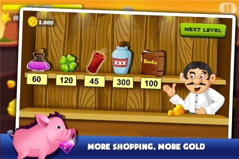 Gold Miner Mania: Classic gold digger game screenshot 4