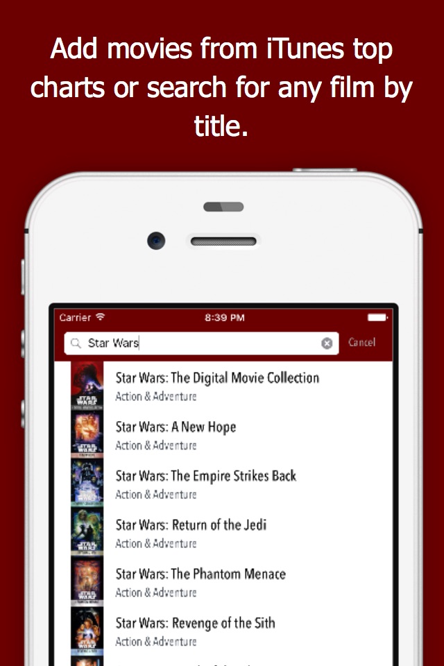 moviElect - Decide Which iTunes Movie or Rental to Watch for TV & Mobile screenshot 3
