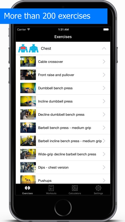 Gym Guide Pro workouts and exercises for fitness