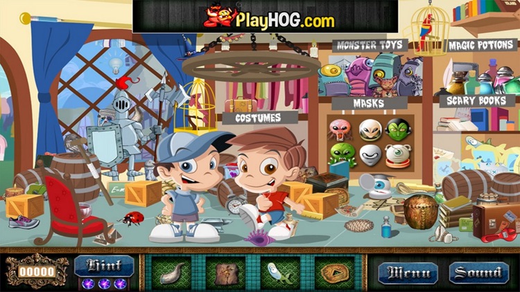 Peek a Boo Hidden Object Games