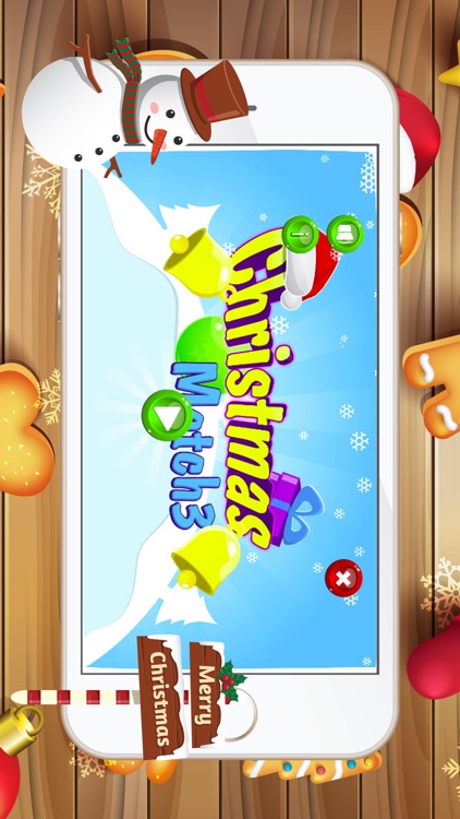 Christmas for kids - Free Match-3 Puzzles Game