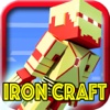 IRON CRAFT ROBOT - Survival Hunter Block Mini Game with Multiplayer