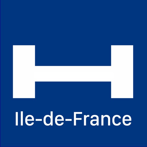 Ile-de-France Hotels + Compare and Booking Hotel for Tonight with map and travel tour icon