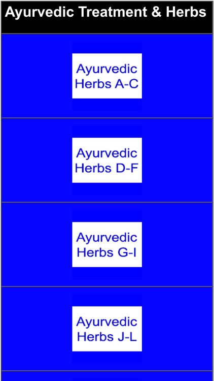 Ayurvedic Treatment & Herbs