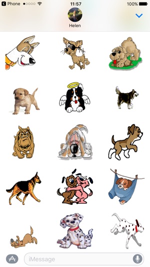 Dog Emoji Animated Sticker Pack for iMessage(圖3)-速報App