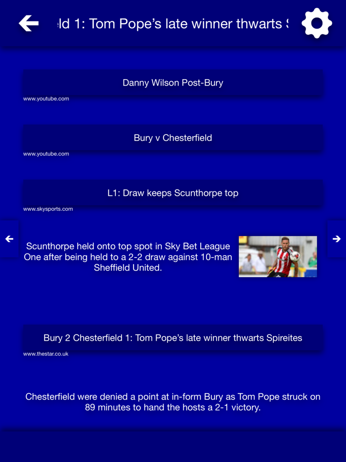 All The News - Chesterfield FC Edition