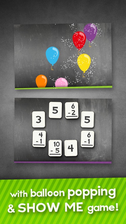 Addition and Subtraction Math Flashcard Match Games for Kids in 1st and 2nd Grade screenshot-3
