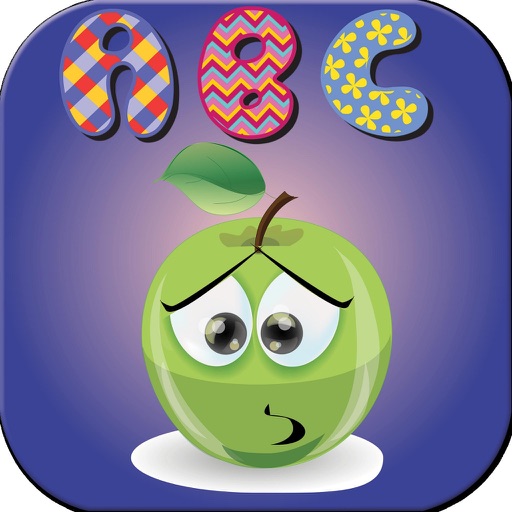 ABC Fruits Dotted Alphabet Toddler Reading iOS App