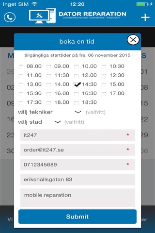 DatorReparation.Se screenshot 3