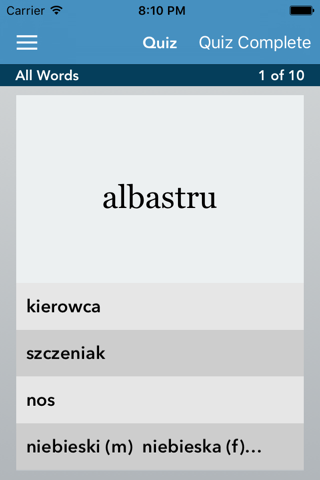 Romanian | Polish AccelaStudy® screenshot 3