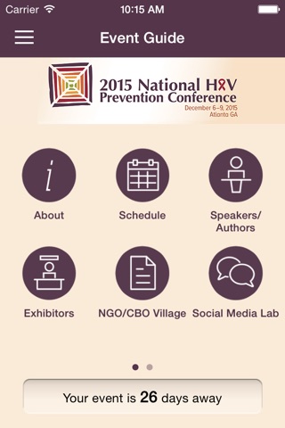 2015 National HIV Prevention Conference (NHPC) screenshot 3