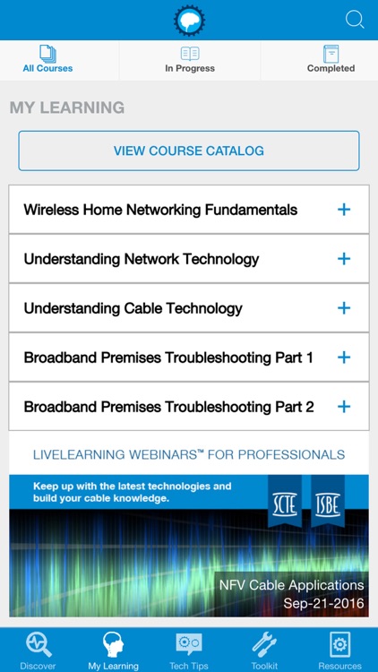 CORTEX Mobile - SCTE/ISBE