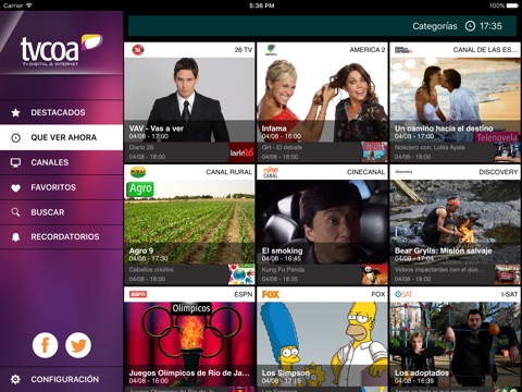 Guía TVCOA for iPad screenshot 3