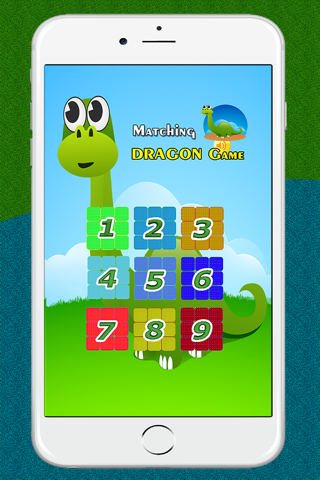 Matching Dragon World Memory Games for Kids screenshot 2