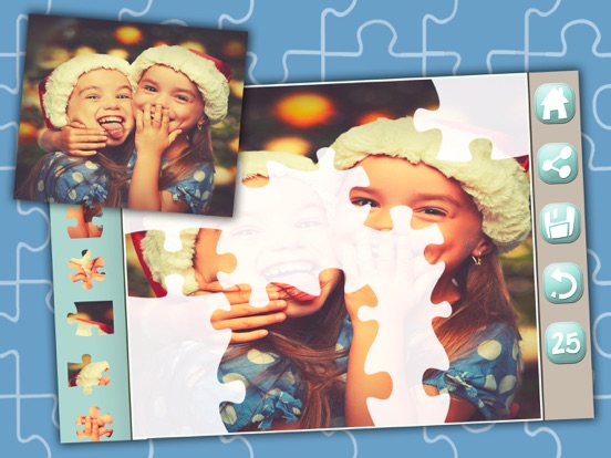 Christmas Magic Slide Puzzle & Jigsaw Game 2016 screenshot 2
