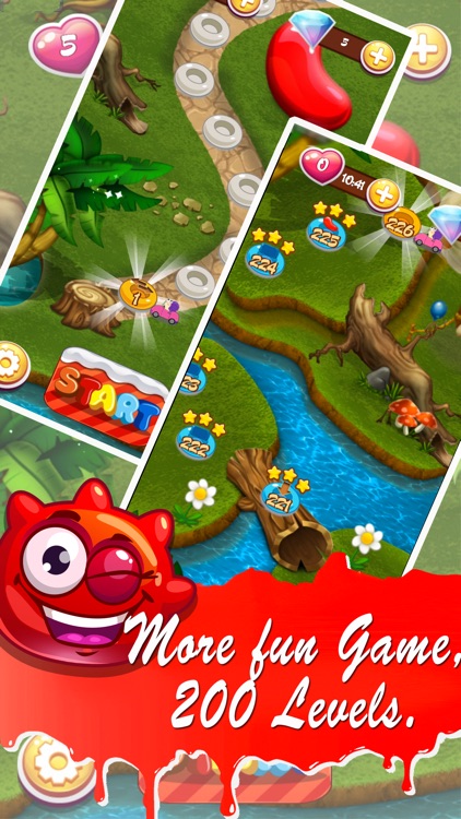 Fruit jelly jam Blitz - Match and Pop 3 Mania Puzzle