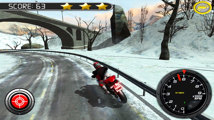 Bike Rider - Frozen Highway Rally Race Free