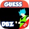 Guess Saiyan Anime - "For Dragon Ball DBZ"