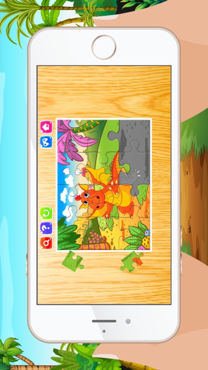 Cartoon Dragon Jigsaw Puzzles for Kids – Kindergarten Learning Games Free