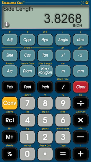 Tradesman Calc Trades Math & Conversion Calculator(圖2)-速報App