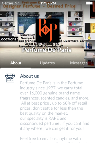 Perfume De Paris by AppsVillage screenshot 3