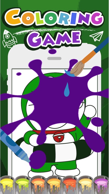 Draw Pages Game Doraemon Version