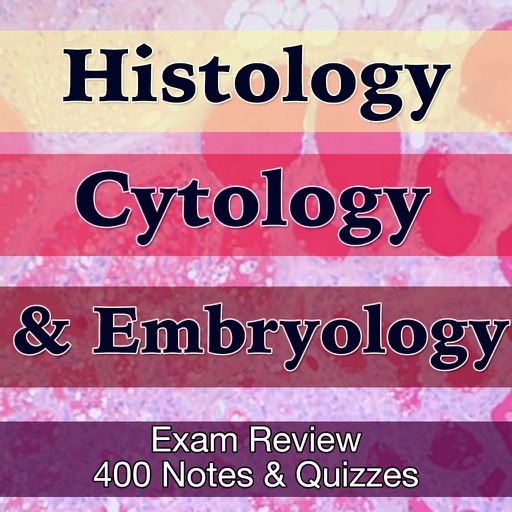 Histology, Cytology & Embryology-400 Flashcards Study Notes, Terms & Quizzes icon