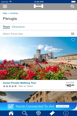Perugia Hotels + Compare and Booking Hotel for Tonight with map and travel tour screenshot 2