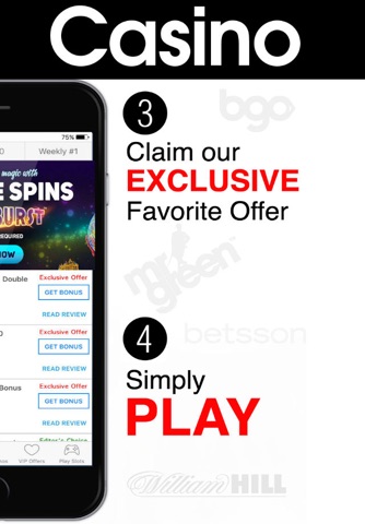 Casino Online App - Play with Exclusive Offers & Free Spins Bonuses screenshot 2