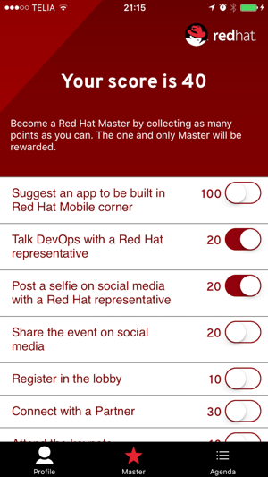 Red Hat Forum Nordics 2016(圖3)-速報App