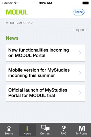 MODUL MyStudies screenshot 2