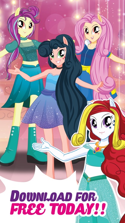 Pony Girls Friendship -  My Little Magic Game Kids screenshot-4