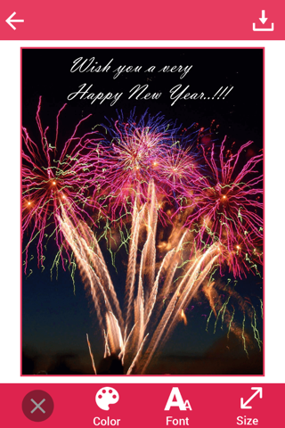 Happy New Year Greeting Cards free screenshot 3