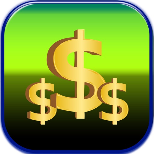 $$$ Golden Dollar Sign Casino House - Classic Vegas Slots Machine