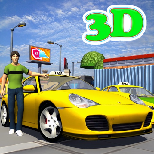 Real Taxi 3d Car Parking Simulator iOS App