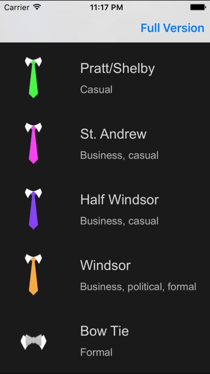 Tie Master Free - How to Tie a Tie: POV Video Tutorials