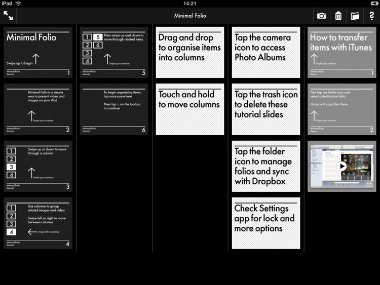 Minimal Folio