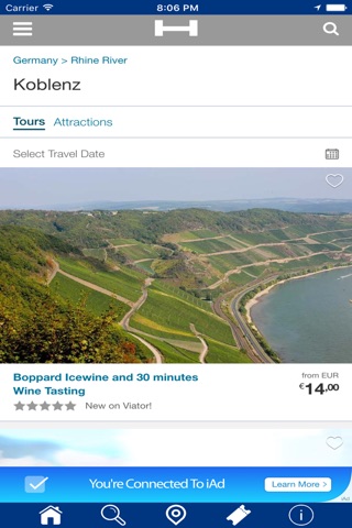 Koblenz Hotels + Compare and Booking Hotel for Tonight with map and travel tour screenshot 2